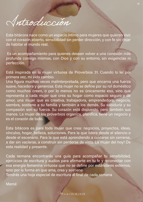 Bitácora: Corazón Dispuesto